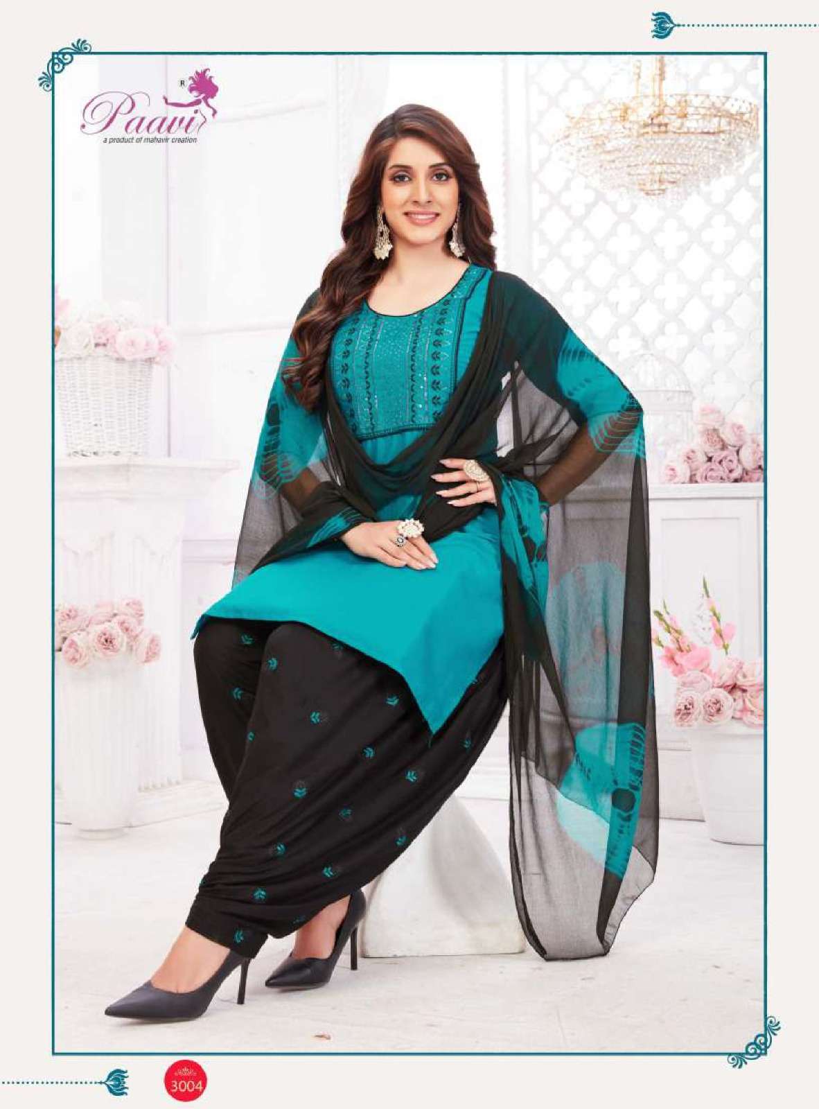 Pankh Vol 2 By Paavi Fashion Patiyala Salwar Suit Wholesaler