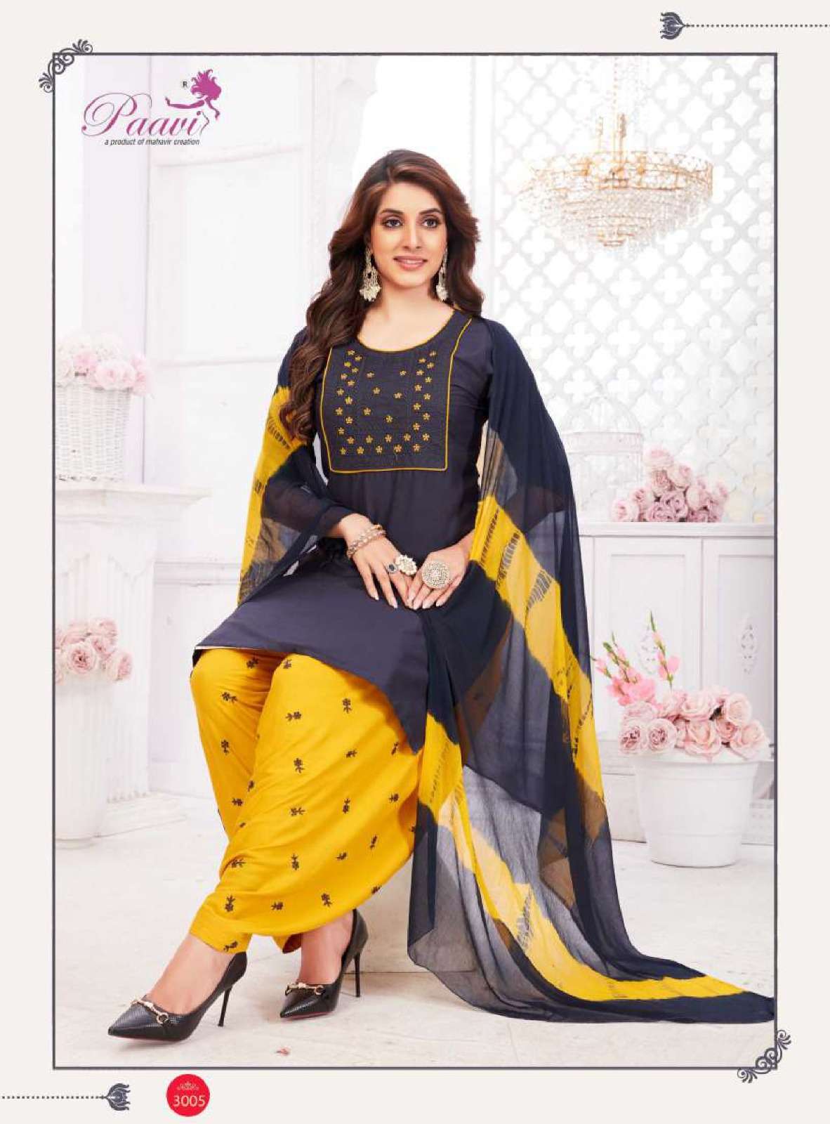 Pankh Vol 2 By Paavi Fashion Patiyala Salwar Suit Wholesaler